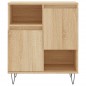 vidaXL Credenze 3 pz Rovere Sonoma in Legno Multistrato vidaXL Credenze 3 pz Rovere Sonoma in Legno Multistrato