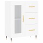 vidaXL Credenza Bianca 69,5x34x180 cm in Legno Multistrato vidaXL Credenza Bianca 69,5x34x180 cm in Legno Multistrato
