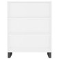 vidaXL Credenza Bianca 69,5x34x180 cm in Legno Multistrato vidaXL Credenza Bianca 69,5x34x180 cm in Legno Multistrato