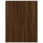 vidaXL Credenza Rovere Marrone 69,5x34x180 cm in Legno Multistrato vidaXL Credenza Rovere Marrone 69,5x34x180 cm in Legno Multistrato