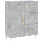 vidaXL Credenza Grigio Cemento 69,5x34x180 cm in Legno Multistrato vidaXL Credenza Grigio Cemento 69,5x34x180 cm in Legno Multistrato