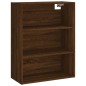 vidaXL Credenza Rovere Marrone 69,5x34x180 cm in Legno Multistrato vidaXL Credenza Rovere Marrone 69,5x34x180 cm in Legno Multistrato
