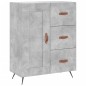 vidaXL Credenza Grigio Cemento 69,5x34x180 cm in Legno Multistrato vidaXL Credenza Grigio Cemento 69,5x34x180 cm in Legno Multistrato
