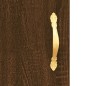 vidaXL Credenza Rovere Marrone 69,5x34x180 cm in Legno Multistrato vidaXL Credenza Rovere Marrone 69,5x34x180 cm in Legno Multistrato