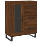 vidaXL Credenza Rovere Marrone 69,5x34x180 cm in Legno Multistrato vidaXL Credenza Rovere Marrone 69,5x34x180 cm in Legno Multistrato