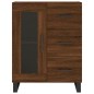 vidaXL Credenza Rovere Marrone 69,5x34x180 cm in Legno Multistrato vidaXL Credenza Rovere Marrone 69,5x34x180 cm in Legno Multistrato