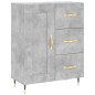 vidaXL Credenza Grigio Cemento 69,5x34x180 cm in Legno Multistrato vidaXL Credenza Grigio Cemento 69,5x34x180 cm in Legno Multistrato
