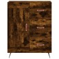 vidaXL Credenza Rovere Fumo 69,5x34x180 cm in Legno Multistrato vidaXL Credenza Rovere Fumo 69,5x34x180 cm in Legno Multistrato