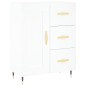 vidaXL Credenza Bianca 69,5x34x180 cm in Legno Multistrato vidaXL Credenza Bianca 69,5x34x180 cm in Legno Multistrato