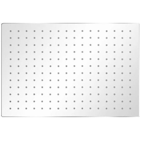 Testa Doccia a Pioggia in Acciaio Inox 30x40 cm Rettangolare
