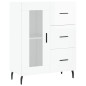 vidaXL Credenza Bianco Lucido 69,5x34x180 cm in Legno Multistrato vidaXL Credenza Bianco Lucido 69,5x34x180 cm in Legno Multistrato