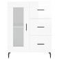 vidaXL Credenza Bianco Lucido 69,5x34x180 cm in Legno Multistrato vidaXL Credenza Bianco Lucido 69,5x34x180 cm in Legno Multistrato