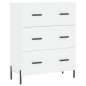 vidaXL Credenza Bianca 69,5x34x180 cm in Legno Multistrato vidaXL Credenza Bianca 69,5x34x180 cm in Legno Multistrato
