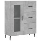 vidaXL Credenza Grigio Cemento 69,5x34x180 cm in Legno Multistrato vidaXL Credenza Grigio Cemento 69,5x34x180 cm in Legno Multistrato