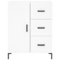 vidaXL Credenza Bianca 69,5x34x180 cm in Legno Multistrato vidaXL Credenza Bianca 69,5x34x180 cm in Legno Multistrato