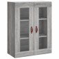 vidaXL Credenza Grigio Sonoma 69,5x34x180 cm in Legno Multistrato vidaXL Credenza Grigio Sonoma 69,5x34x180 cm in Legno Multistrato