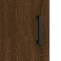 vidaXL Credenza Rovere Marrone 69,5x34x180 cm in Legno Multistrato vidaXL Credenza Rovere Marrone 69,5x34x180 cm in Legno Multistrato