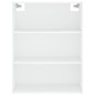 vidaXL Credenza Bianca 69,5x34x180 cm in Legno Multistrato vidaXL Credenza Bianca 69,5x34x180 cm in Legno Multistrato
