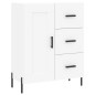 vidaXL Credenza Bianca 69,5x34x180 cm in Legno Multistrato vidaXL Credenza Bianca 69,5x34x180 cm in Legno Multistrato