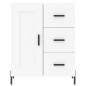 vidaXL Credenza Bianca 69,5x34x180 cm in Legno Multistrato vidaXL Credenza Bianca 69,5x34x180 cm in Legno Multistrato