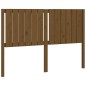 vidaXL Testiera per Letto ambra 145,5x4x100 cm Legno Massello di Pino