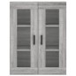 vidaXL Credenza Grigio Sonoma 69,5x34x180 cm in Legno Multistrato vidaXL Credenza Grigio Sonoma 69,5x34x180 cm in Legno Multistrato