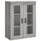 vidaXL Credenza Grigio Sonoma 69,5x34x180 cm in Legno Multistrato vidaXL Credenza Grigio Sonoma 69,5x34x180 cm in Legno Multistrato
