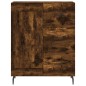 vidaXL Credenza Rovere Fumo 69,5x34x180 cm in Legno Multistrato vidaXL Credenza Rovere Fumo 69,5x34x180 cm in Legno Multistrato