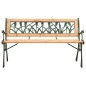 Panchina da Giardino 122 cm in Ghisa e Legno Massello di Abete Panchina da Giardino 122 cm in Ghisa e Legno Massello di Abete