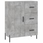 vidaXL Credenza Grigio Cemento 69,5x34x180 cm in Legno Multistrato vidaXL Credenza Grigio Cemento 69,5x34x180 cm in Legno Multistrato