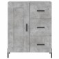 vidaXL Credenza Grigio Cemento 69,5x34x180 cm in Legno Multistrato vidaXL Credenza Grigio Cemento 69,5x34x180 cm in Legno Multistrato