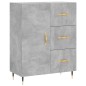 vidaXL Credenza Grigio Cemento 69,5x34x180 cm in Legno Multistrato vidaXL Credenza Grigio Cemento 69,5x34x180 cm in Legno Multistrato