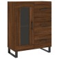 vidaXL Credenza Rovere Marrone 69,5x34x180 cm in Legno Multistrato vidaXL Credenza Rovere Marrone 69,5x34x180 cm in Legno Multistrato
