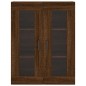vidaXL Credenza Rovere Marrone 69,5x34x180 cm in Legno Multistrato vidaXL Credenza Rovere Marrone 69,5x34x180 cm in Legno Multistrato