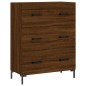 vidaXL Credenza Rovere Marrone 69,5x34x180 cm in Legno Multistrato vidaXL Credenza Rovere Marrone 69,5x34x180 cm in Legno Multistrato