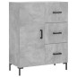 vidaXL Credenza Grigio Cemento 69,5x34x180 cm in Legno Multistrato vidaXL Credenza Grigio Cemento 69,5x34x180 cm in Legno Multistrato