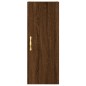 vidaXL Credenza Rovere Marrone 34,5x34x180 cm in Legno Multistrato vidaXL Credenza Rovere Marrone 34,5x34x180 cm in Legno Multistrato