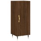 vidaXL Credenza Rovere Marrone 34,5x34x180 cm in Legno Multistrato vidaXL Credenza Rovere Marrone 34,5x34x180 cm in Legno Multistrato