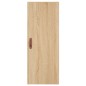 vidaXL Credenza Rovere Sonoma 34,5x34x180 cm in Legno Multistrato vidaXL Credenza Rovere Sonoma 34,5x34x180 cm in Legno Multistrato