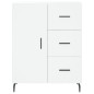 vidaXL Credenza Bianca 69,5x34x180 cm in Legno Multistrato vidaXL Credenza Bianca 69,5x34x180 cm in Legno Multistrato
