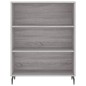 vidaXL Credenza Grigio Sonoma 69,5x34x180 cm in Legno Multistrato vidaXL Credenza Grigio Sonoma 69,5x34x180 cm in Legno Multistrato