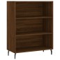 vidaXL Credenza Rovere Marrone 69,5x34x180 cm in Legno Multistrato vidaXL Credenza Rovere Marrone 69,5x34x180 cm in Legno Multistrato