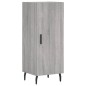 vidaXL Credenza Grigio Sonoma 34,5x34x180 cm in Legno Multistrato vidaXL Credenza Grigio Sonoma 34,5x34x180 cm in Legno Multistrato