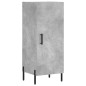 vidaXL Credenza Grigio Cemento 34,5x34x180 cm in Legno Multistrato vidaXL Credenza Grigio Cemento 34,5x34x180 cm in Legno Multistrato