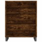 vidaXL Credenza Rovere Fumo 69,5x34x180 cm in Legno Multistrato vidaXL Credenza Rovere Fumo 69,5x34x180 cm in Legno Multistrato