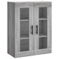 vidaXL Credenza Grigio Sonoma 69,5x34x180 cm in Legno Multistrato vidaXL Credenza Grigio Sonoma 69,5x34x180 cm in Legno Multistrato