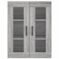 vidaXL Credenza Grigio Sonoma 69,5x34x180 cm in Legno Multistrato vidaXL Credenza Grigio Sonoma 69,5x34x180 cm in Legno Multistrato