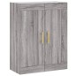 vidaXL Credenza Grigio Sonoma 69,5x34x180 cm in Legno Multistrato vidaXL Credenza Grigio Sonoma 69,5x34x180 cm in Legno Multistrato