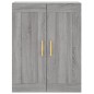 vidaXL Credenza Grigio Sonoma 69,5x34x180 cm in Legno Multistrato vidaXL Credenza Grigio Sonoma 69,5x34x180 cm in Legno Multistrato