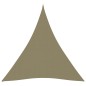Parasole a Vela Oxford Triangolare 3x4x4 m Beige Parasole a Vela Oxford Triangolare 3x4x4 m Beige